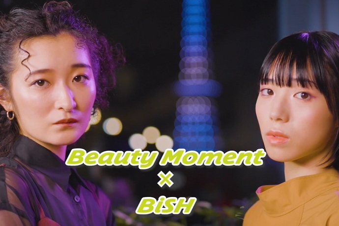 Fashion通信「Beauty Moment＃49」BiSHのリンリンさんとアユニ・Dさんが、夏メイクに挑戦！