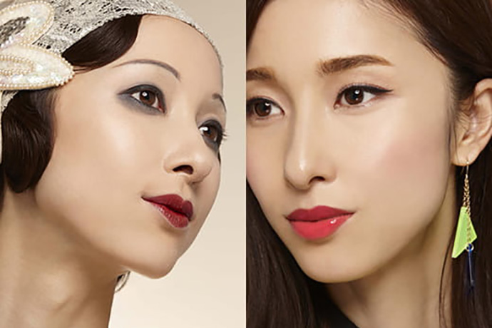 日本女性の化粧の変遷100年