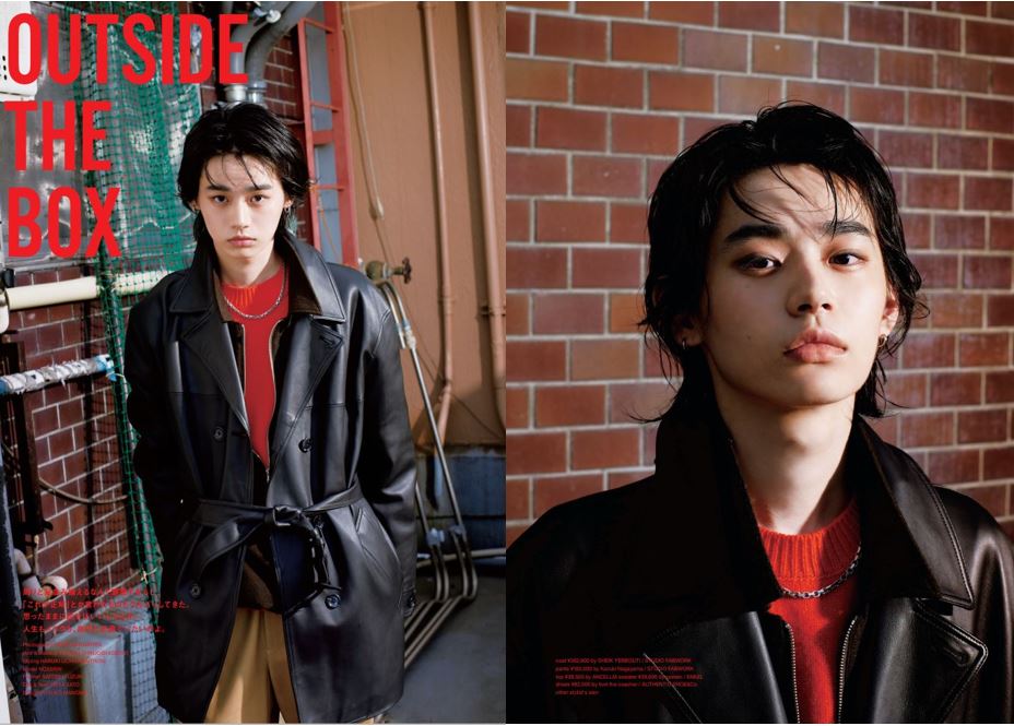 Teruaki Shinjo did hair and makeup for 『the October issue of CYAN MAN』