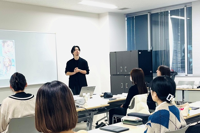 小林太郎が中央学院大学で就活メイクセミナーを開催しました